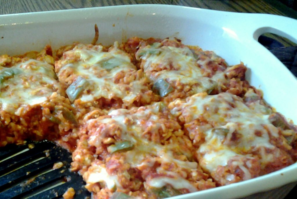 Undone Stuffed Bell Pepper Casserole Nancy Lee & Me