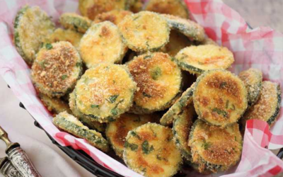 Baked Parmesan Zucchini Crisps – Your guests will love them