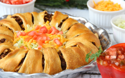 Crescent Taco Ring – Family or Friends everyone will love this