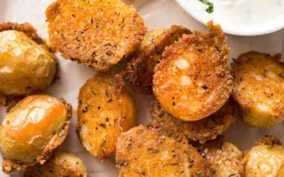 Parmesan Crusted Potatoes your family will love