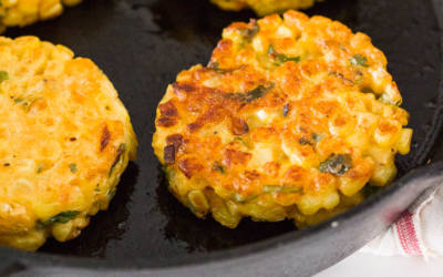 Cheesy Corn Fritters what’s not to love