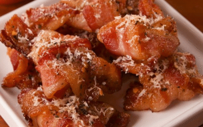 Garlic Parm Bacon Knot – Your guests will love them