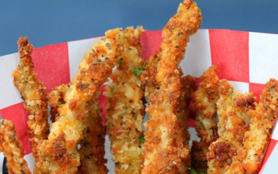 Garlic Parm Chicken Fries – Your guests will love them