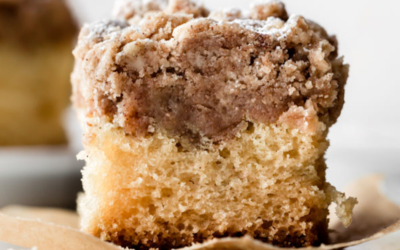 New York Style Crumb Cake – What’s not to LOVE