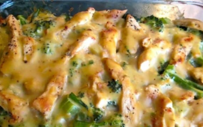 Cheesy Chicken Broccoli Casserole – Amazing recipe your family will love